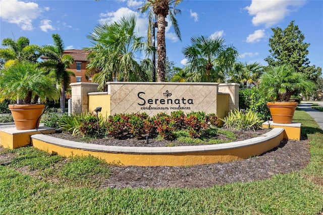 8377 38th Street Cir E Unit 308, Sarasota, FL 34243 - view of community sign