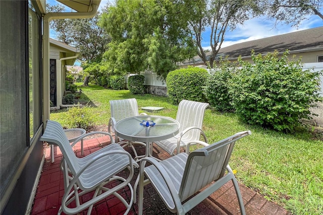 view of patio / terrace