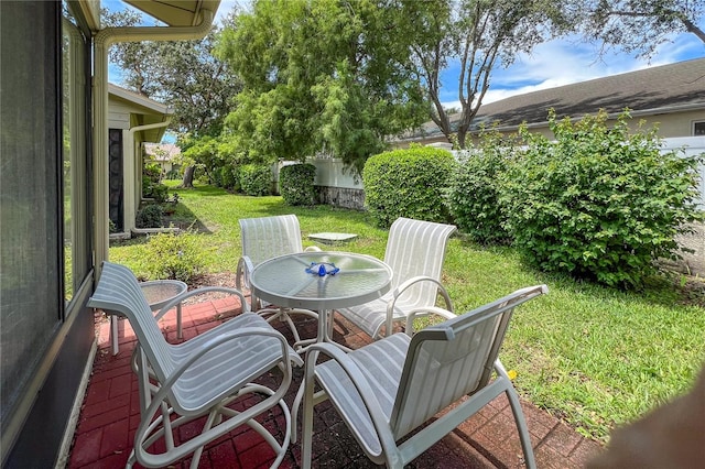 view of patio / terrace