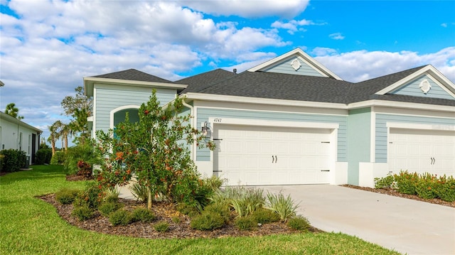 ranch-style house with a garage