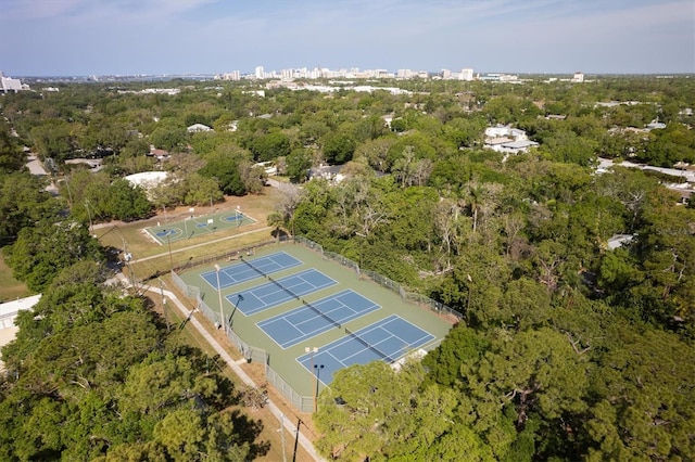 drone / aerial view