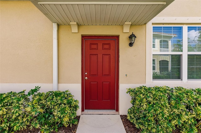 view of property entrance