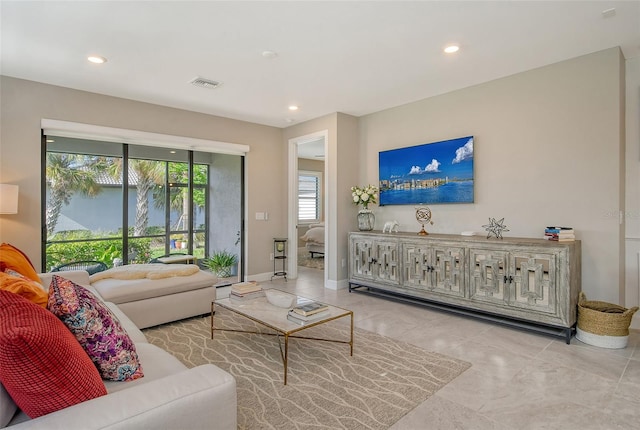 view of living room