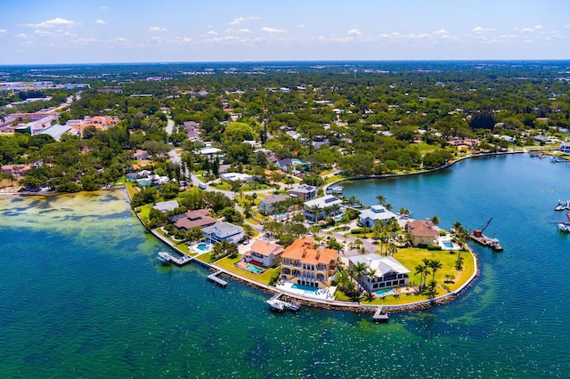 309 Ringling Point Dr, Sarasota, FL 34234 - drone / aerial view of a nearby body of water