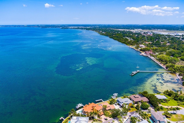 309 Ringling Point Dr, Sarasota, FL 34234 - aerial view of a large body of water