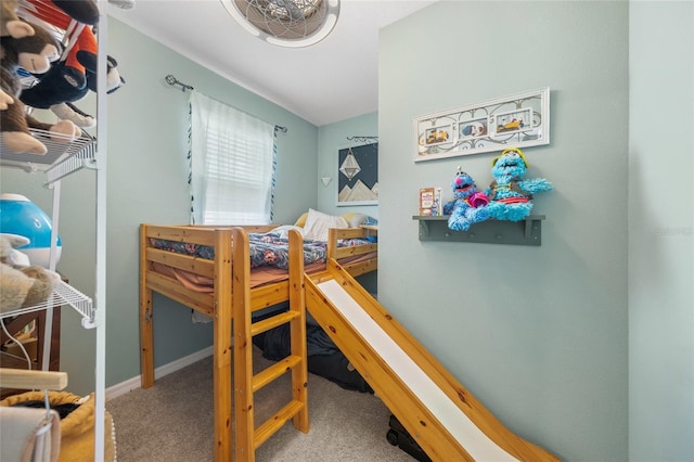 bedroom featuring carpet floors