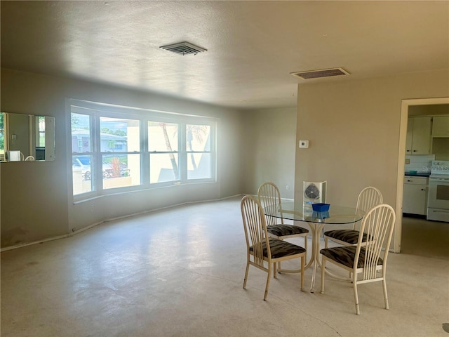 view of dining room