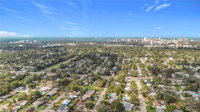2877 Michigan St, Sarasota, FL 34237 - aerial overview of property's location with nearby urban area