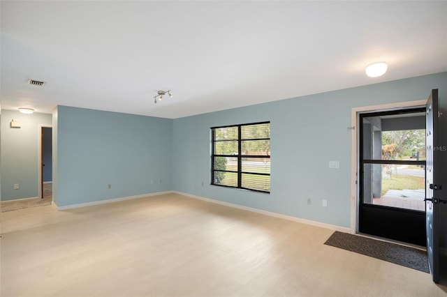 entryway featuring light hardwood / wood-style flooring