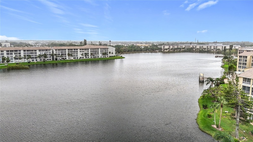 view of water feature