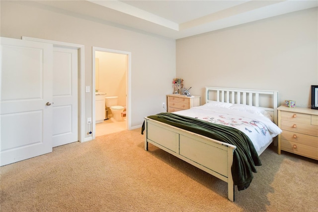 16926 Harvest Moon Way, Bradenton, FL 34211 - bedroom featuring carpet and connected bathroom
