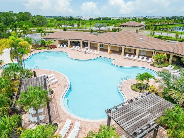 16926 Harvest Moon Way, Bradenton, FL 34211 - community pool with a patio