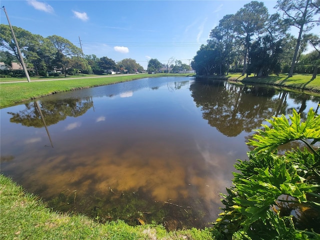 property view of water