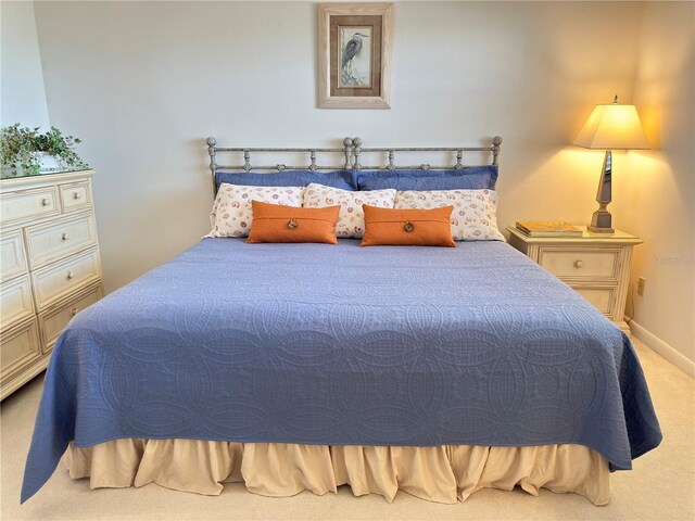 bedroom featuring carpet floors