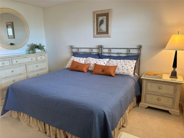 bedroom featuring carpet floors