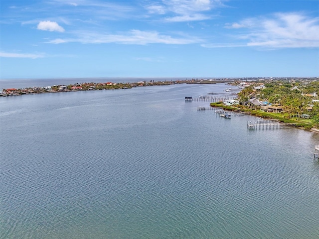 property view of water