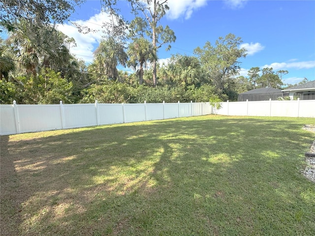 4121 Durant St, Port Charlotte, FL 33948 - view of fenced backyard