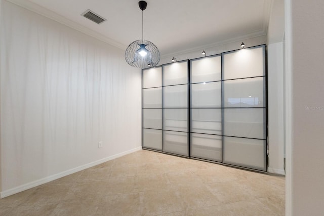 13627 American Prairie Pl, Lakewood Ranch, FL 34211 - unfurnished room with ornamental molding and baseboards