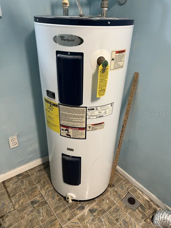 utilities with electric water heater