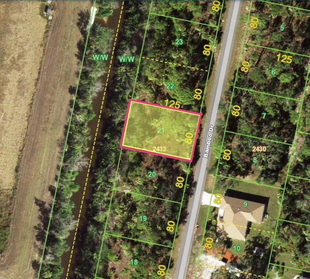 135 Bamboo Dr, Port Charlotte FL, 33954 land for sale