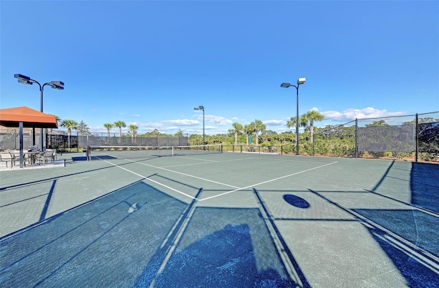 view of sport court with basketball court