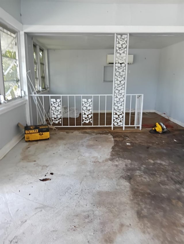 5 Palm Ave, Bradenton, FL 34208 - garage with an AC wall unit