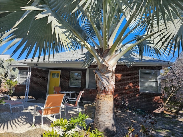 exterior space with a patio area