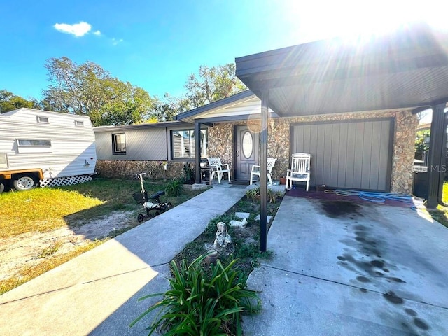 view of front of house