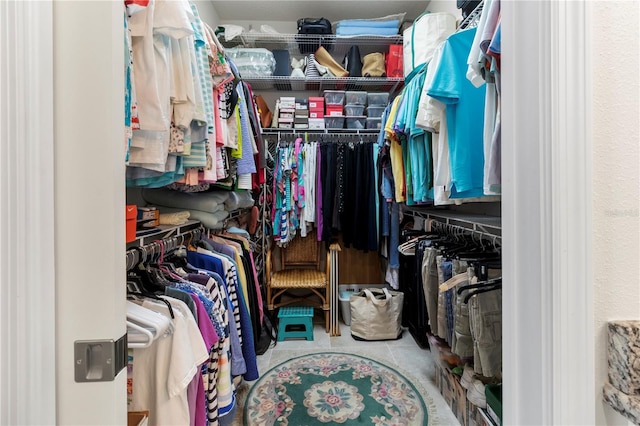 view of spacious closet