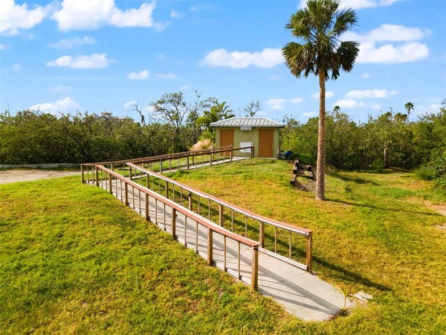 445 Horseshoe Loop Rd, Terra Ceia, FL 34250 - view of home's community with an outbuilding