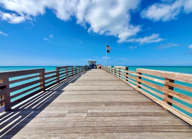 108 Shell Rd, Venice, FL 34293 - dock area featuring a water view