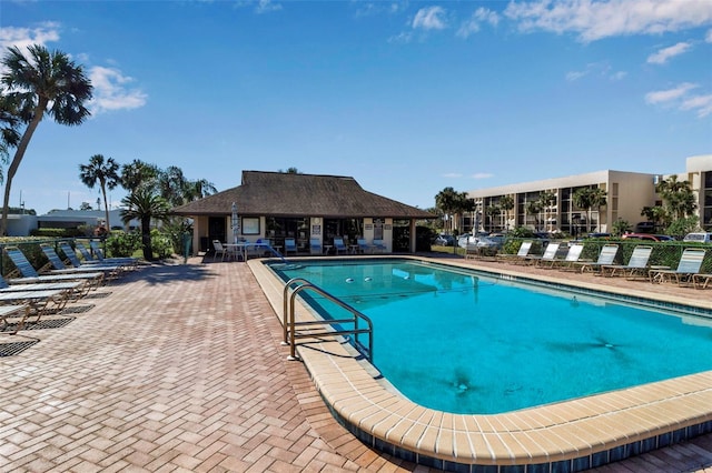 4119 61st Avenue Terrace W Unit 105, Bradenton, FL 34210 - community pool featuring a patio