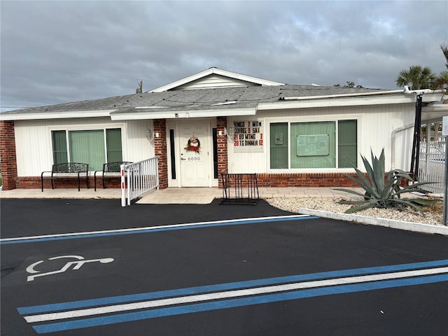 exterior space with covered porch