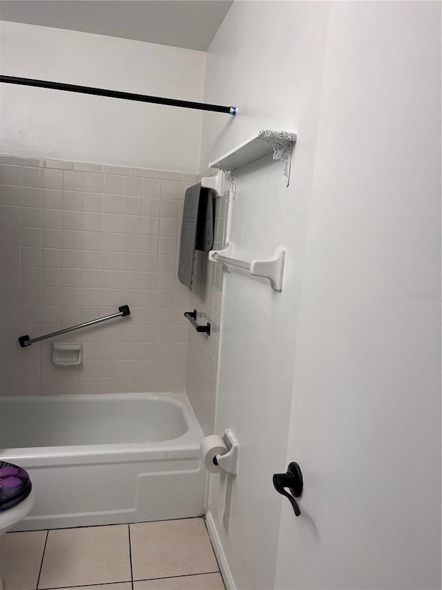 bathroom featuring tile patterned floors