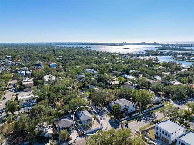 3511 Camino Real, Sarasota, FL 34239 - drone / aerial view of a large body of water