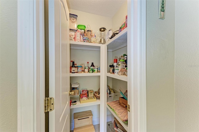 view of pantry