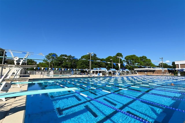 view of swimming pool