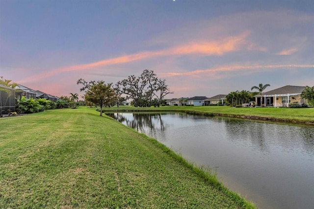 property view of water