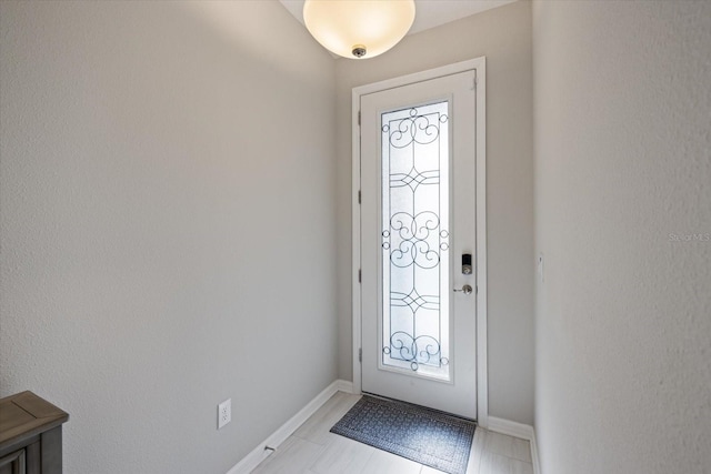 view of entrance foyer