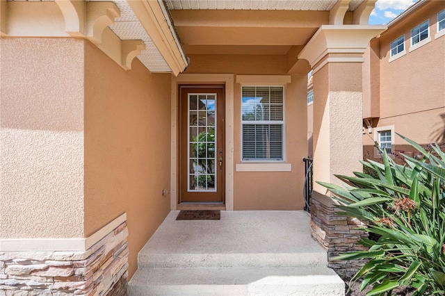 view of entrance to property