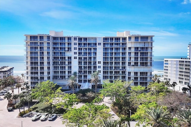 view of property featuring a water view