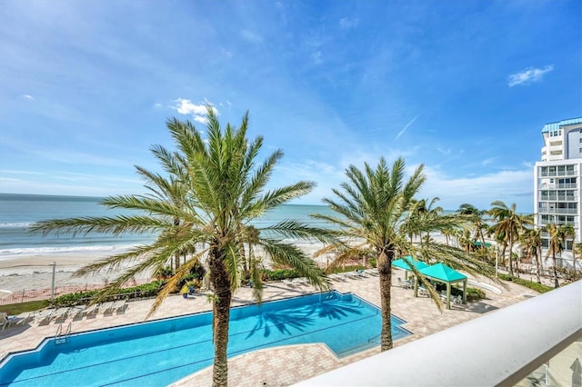 1800 Benjamin Franklin Dr Unit A304, Sarasota, FL 34236 - community pool featuring a water view