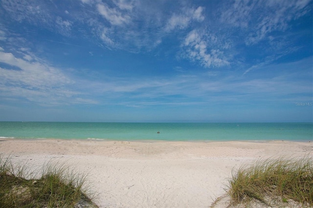 1800 Benjamin Franklin Dr Unit A304, Sarasota, FL 34236 - water view featuring nearby beach