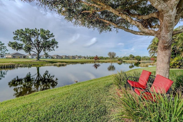 property view of water