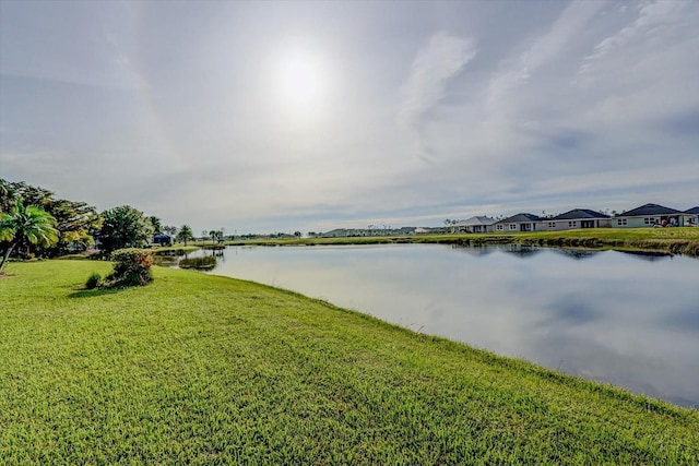 property view of water