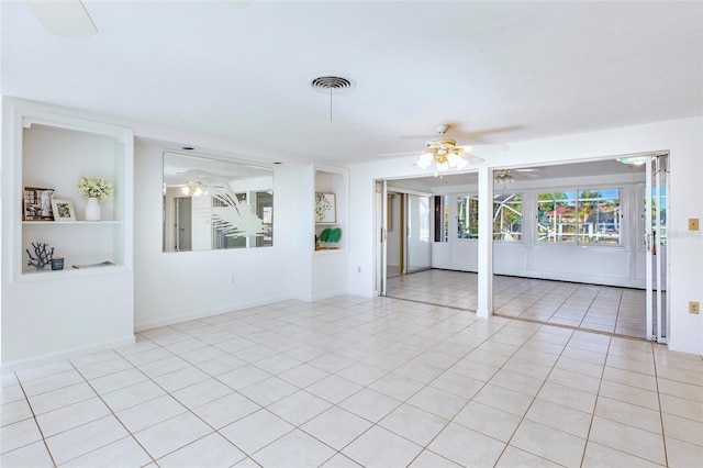 view of tiled empty room