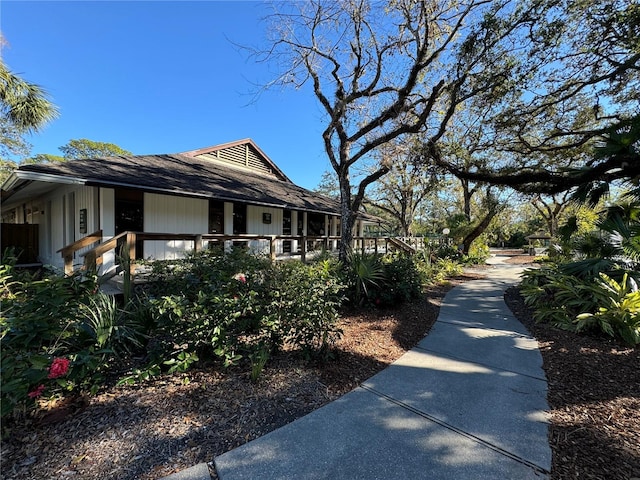 view of property exterior