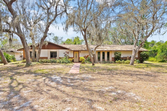 view of ranch-style house