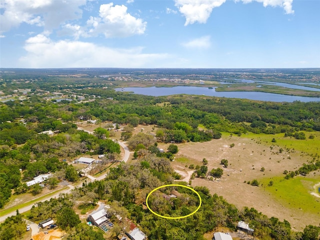 2807 Country River Dr, Parrish, FL 34219 - bird's eye view of a large body of water