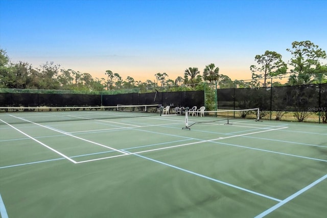 view of sport court